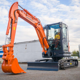 Гусеничный мини-экскаватор Lonking CDM6035 0.11 м³ (джойстик)