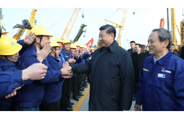 Президент Китая Си Цзиньпин посетил один из крупнейших заводов XCMG